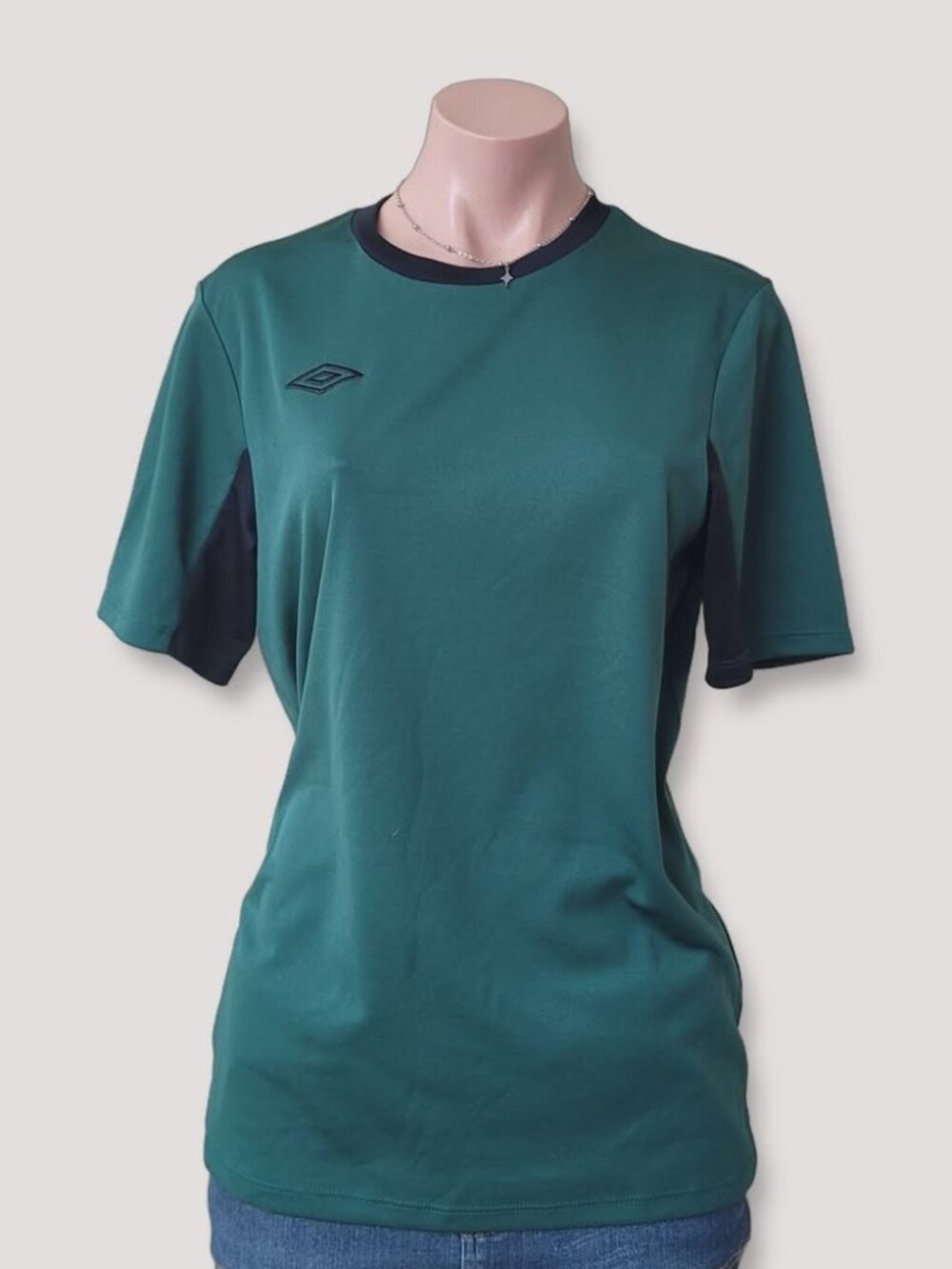 90s Umbro Green Oversized Athleisure Short Sleeve T-Shirt XL